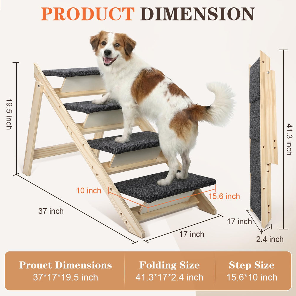 Gabieusn escalier chien tapis antiderapant feutre pour traction