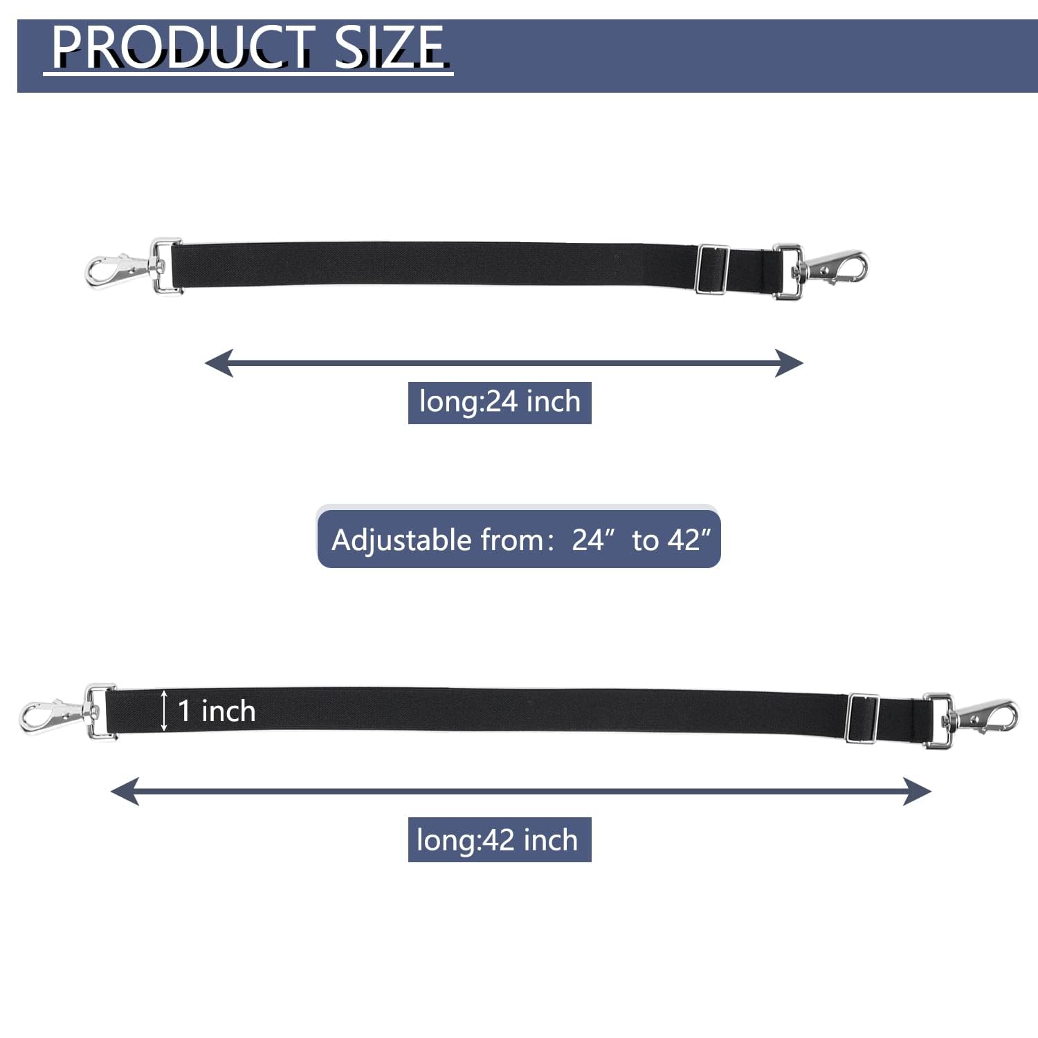 Mousquetons pivotants doubles GAITWIN pour fixation fiable et rotation libre.