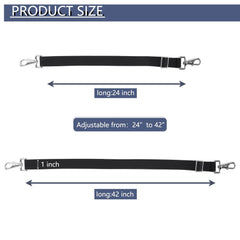 Mousquetons pivotants doubles GAITWIN pour fixation fiable et rotation libre.