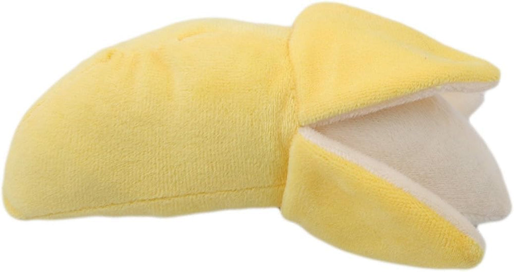 Galepromot ensemble de jouets banane jaune, plaisir et mordillement sûr.
