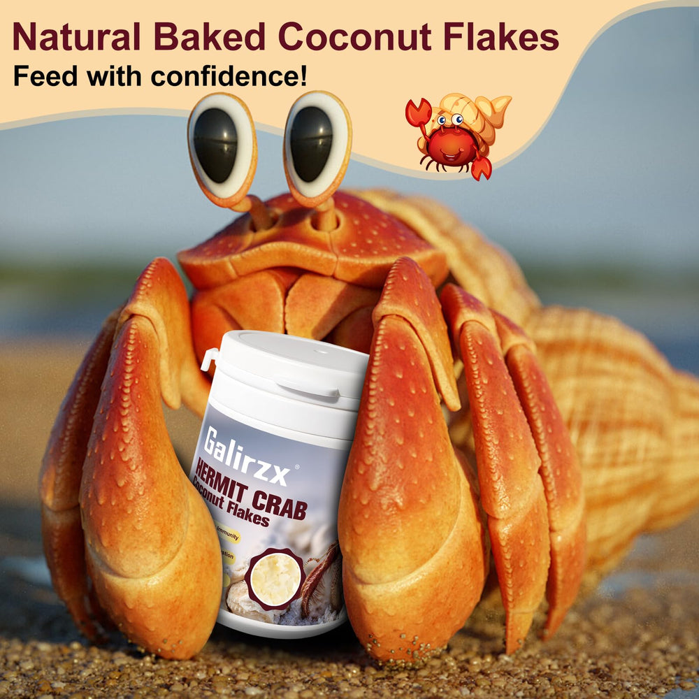 Galirzx emballage 60g snack crabe ermite – format pratique à emporter et partager