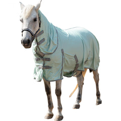 Gallopoff: cou détachable offre confort et protection anti-mouches.