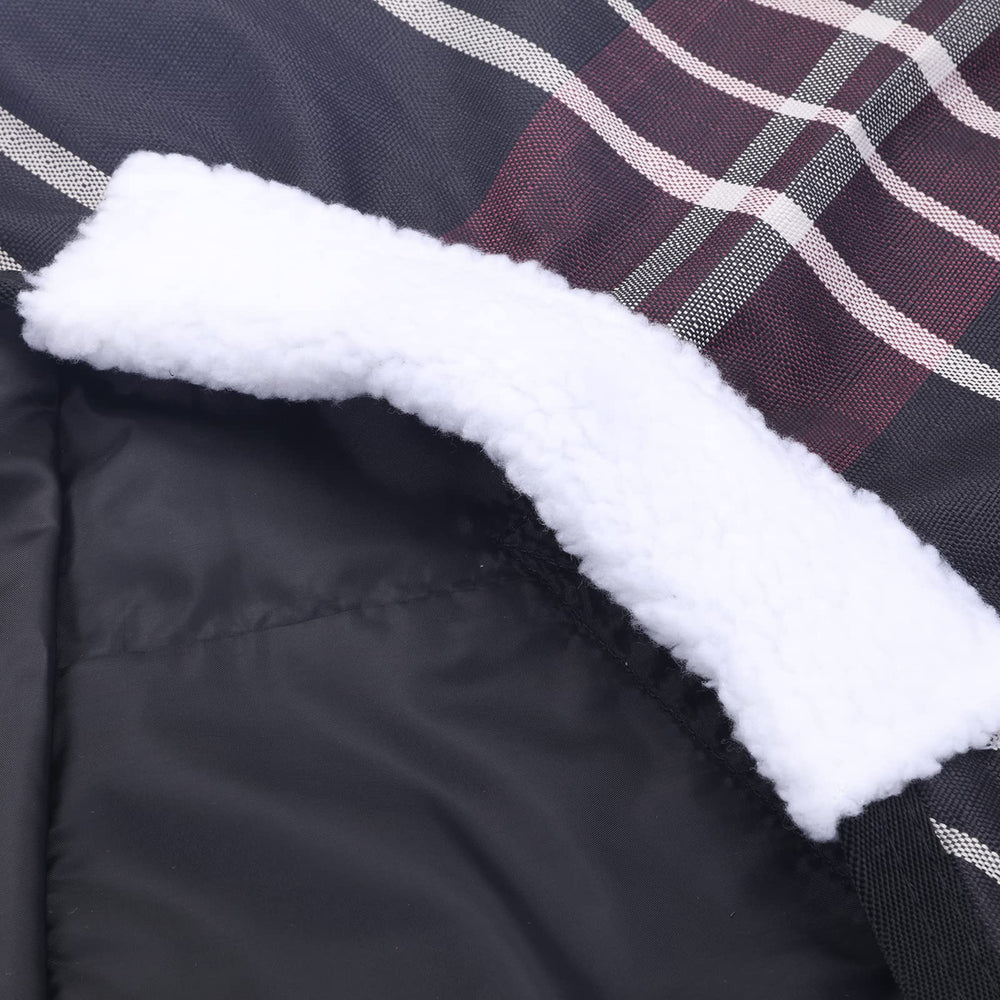 Couverture Gallopoff mini-cheval rabat-queue pour protection contre le vent.