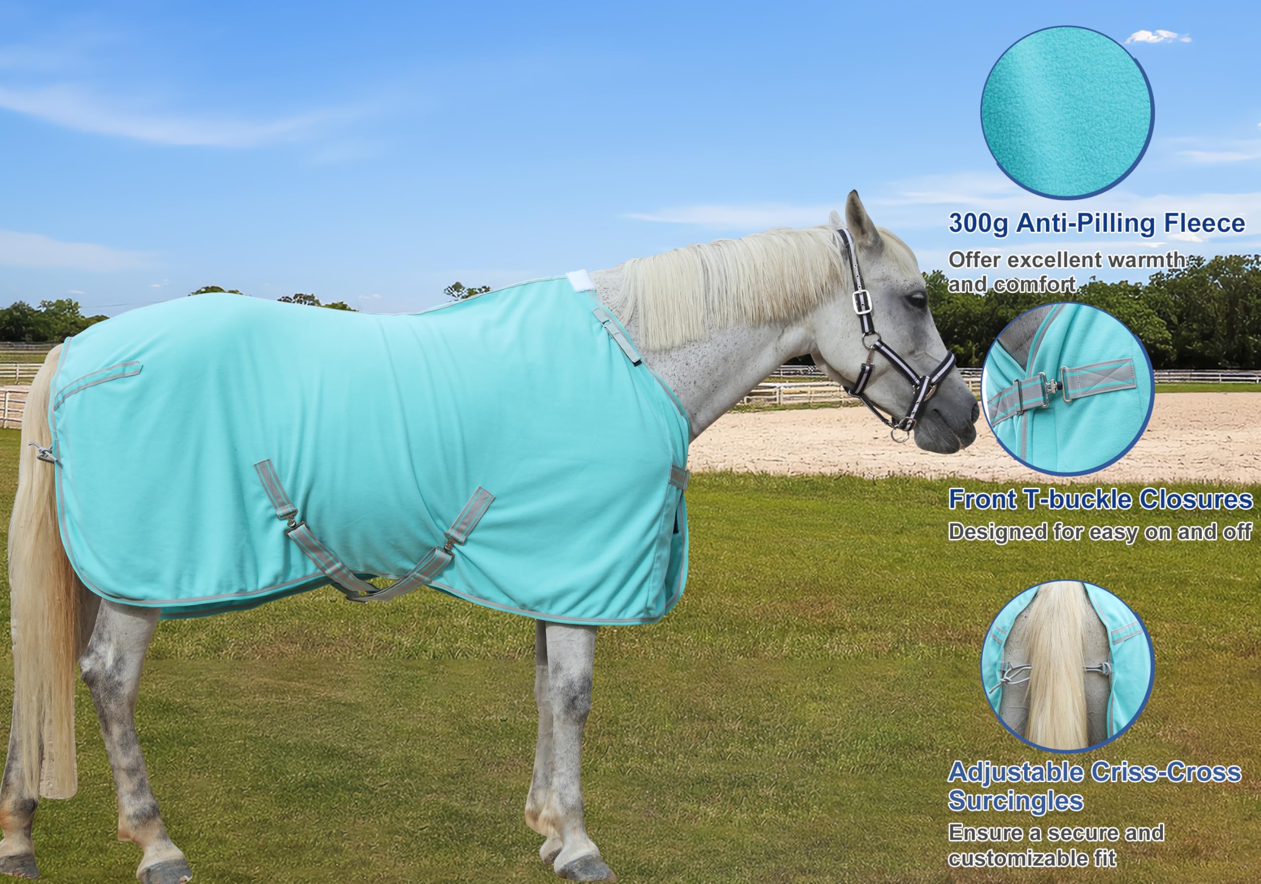 Gallopoff Utilisation polyvalente comme couche sous couverture ou après travail.