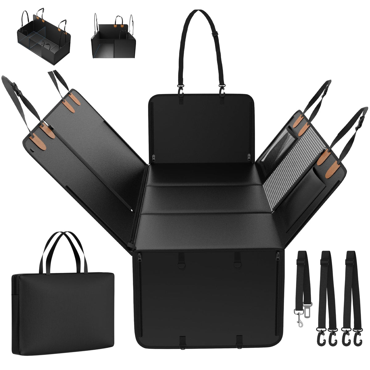 GAMKII couverture siege-arriere-chien-3-places pour trajets propres et securisés.