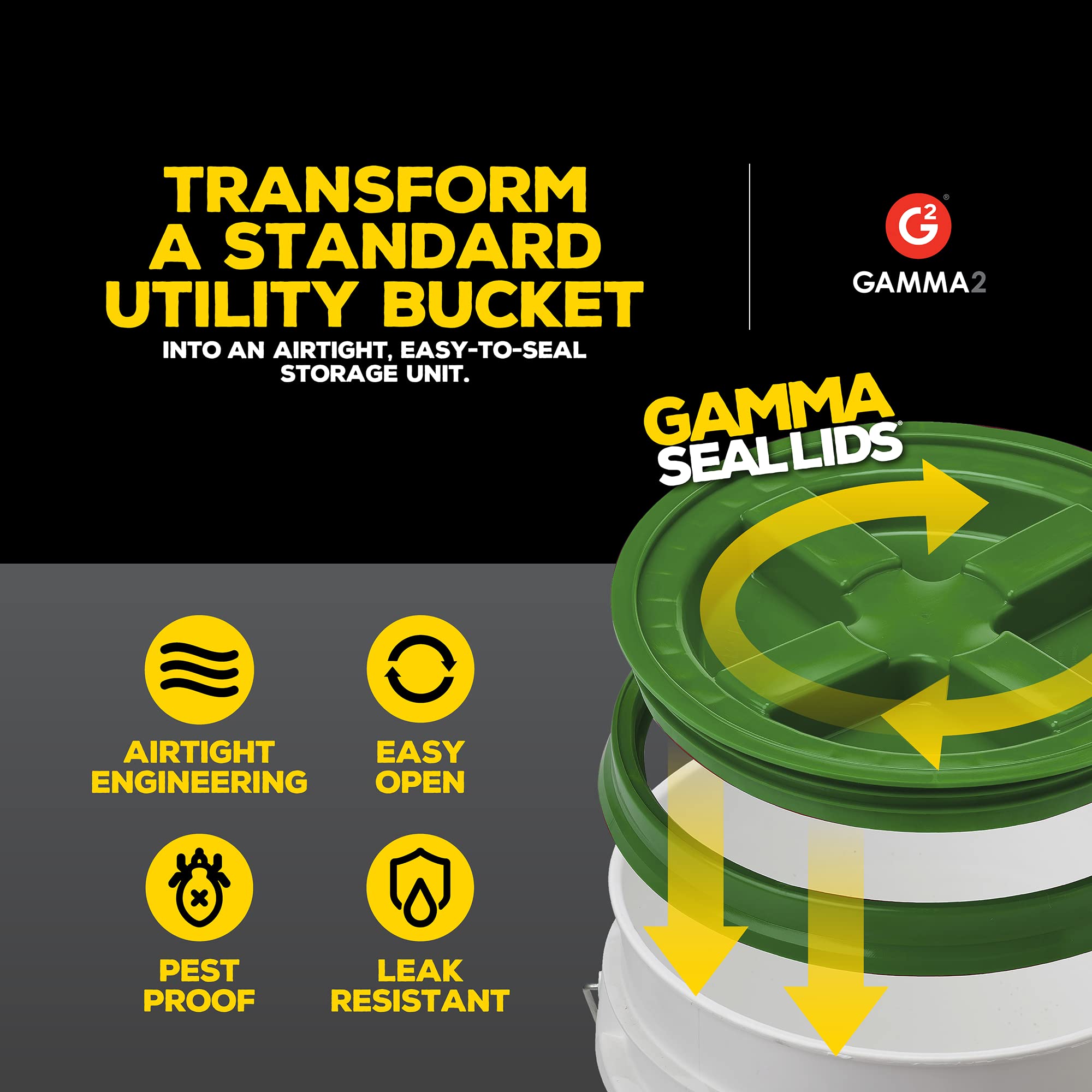 Gamma2 protection contre les parasites et odeurs grâce au joint.