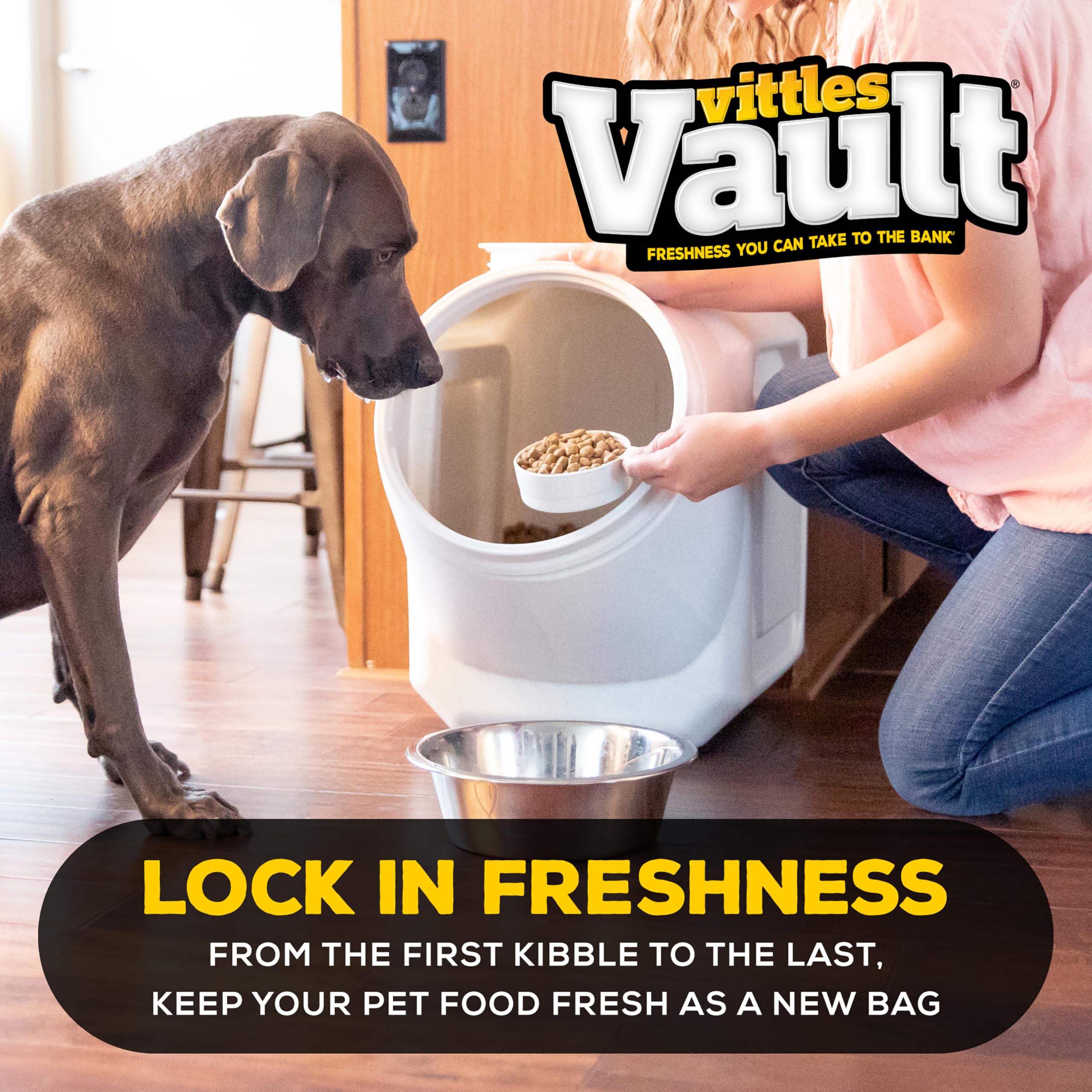Gamma2 Vittles Vault Outback avec couvercle à vis et joints doubles pour l étanchéité.