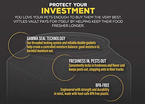 Gamma2 Vittles Vault Travel-Trainer: usage voyage/plein air pour repas et hydratation