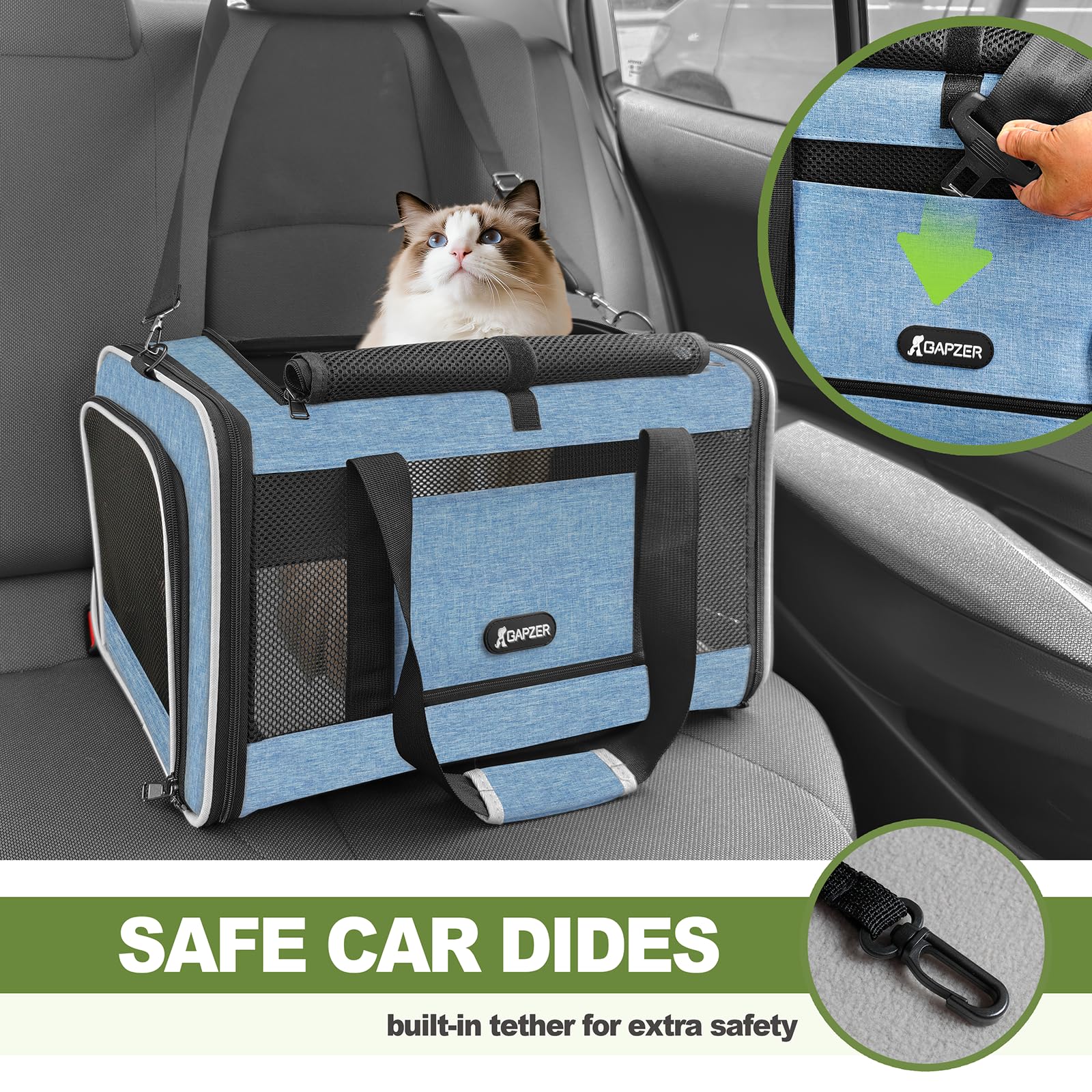 GAPZER poches convertibles – rangement pratique pour jouets et friandises