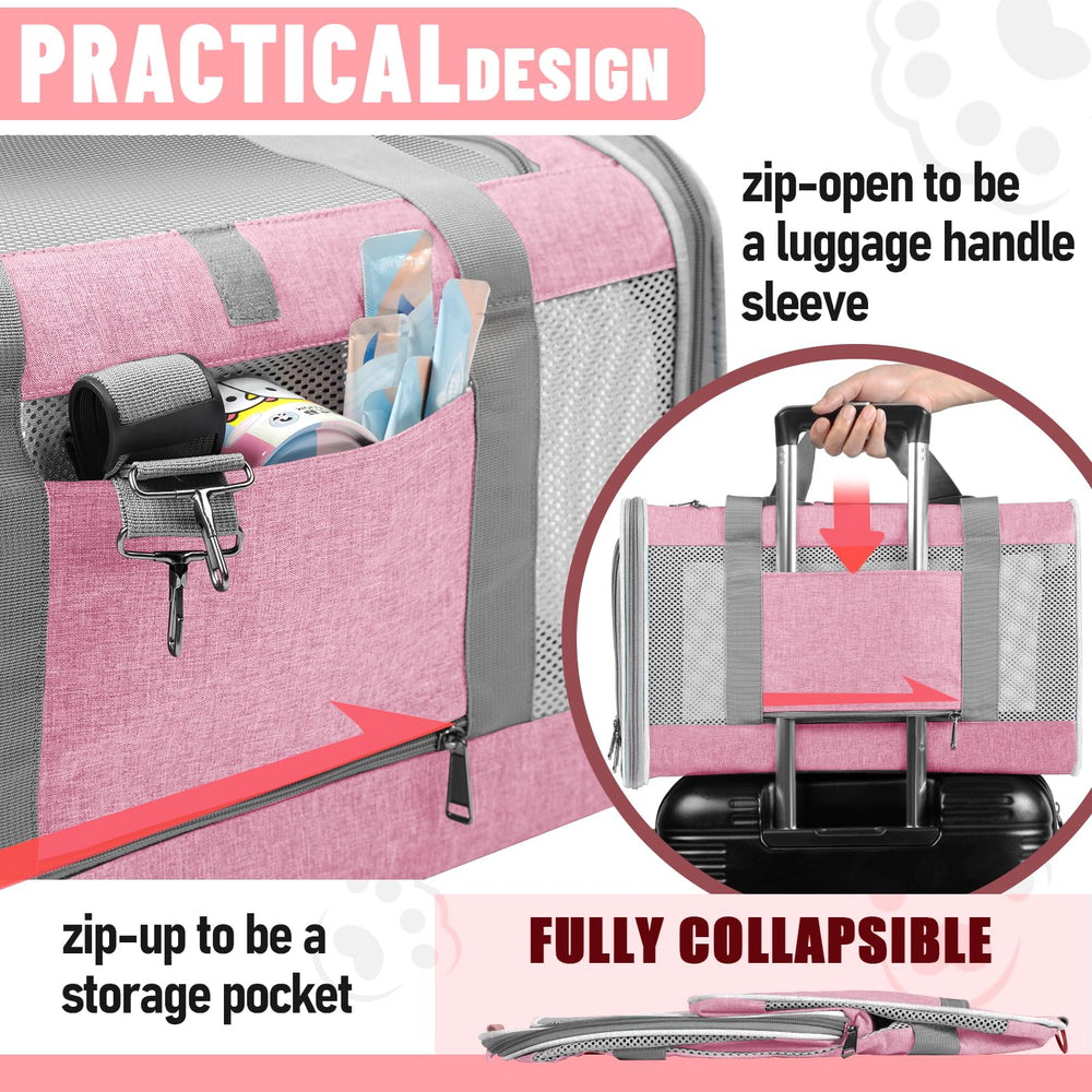 GAPZER poches et espaces de rangement intégrés pour accessoires et collations.