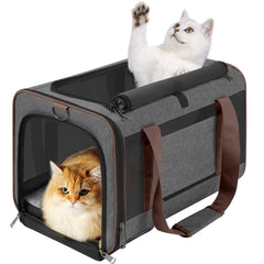 GAPZER sac de transport softshell pour chien et chat, pratique en voyage