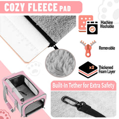 GAPZER tapis de sol rembourré lavable pour le confort en voyage.
