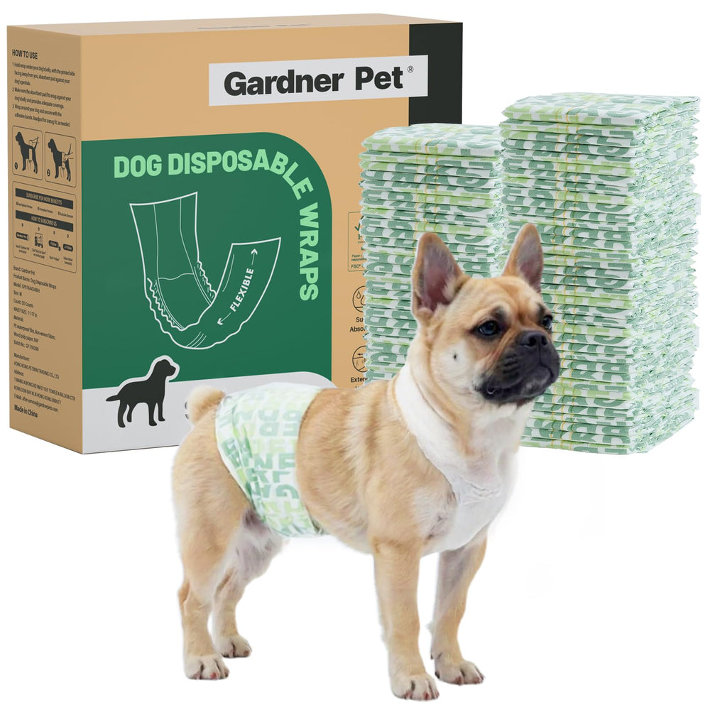 Gardner Pet – Couches mâle chien indicateur d’humidité pour changer facilement