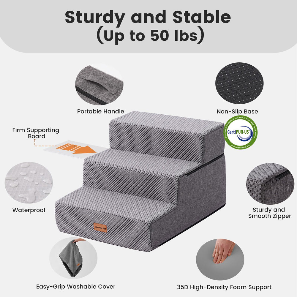 Gardner Pet escalier housse imperméable: nettoyage pratique et durable.