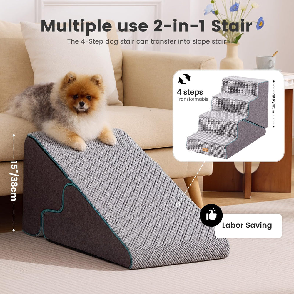 Gardner Pet escalier rampe 2 en 1 facilitant les déplacements du chien.