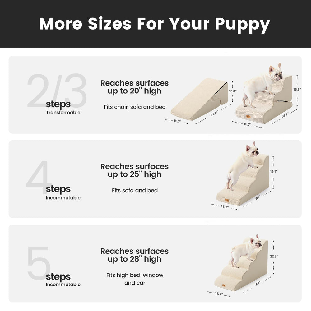 Mousse haute densité 35D offre un soutien doux et durable pour les petits chiens.