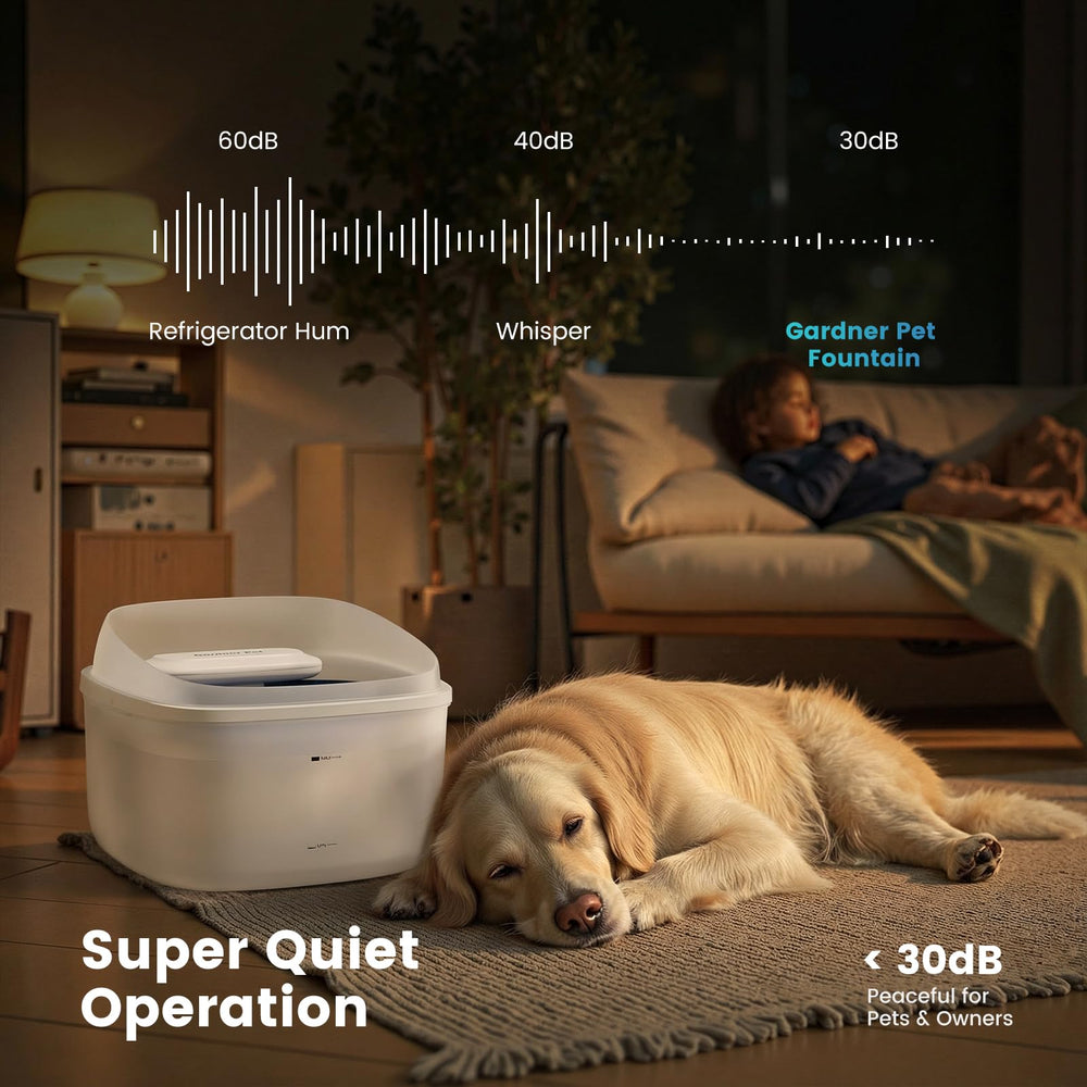 Gardner Pet filtration Maifan trois couches eau plus propre