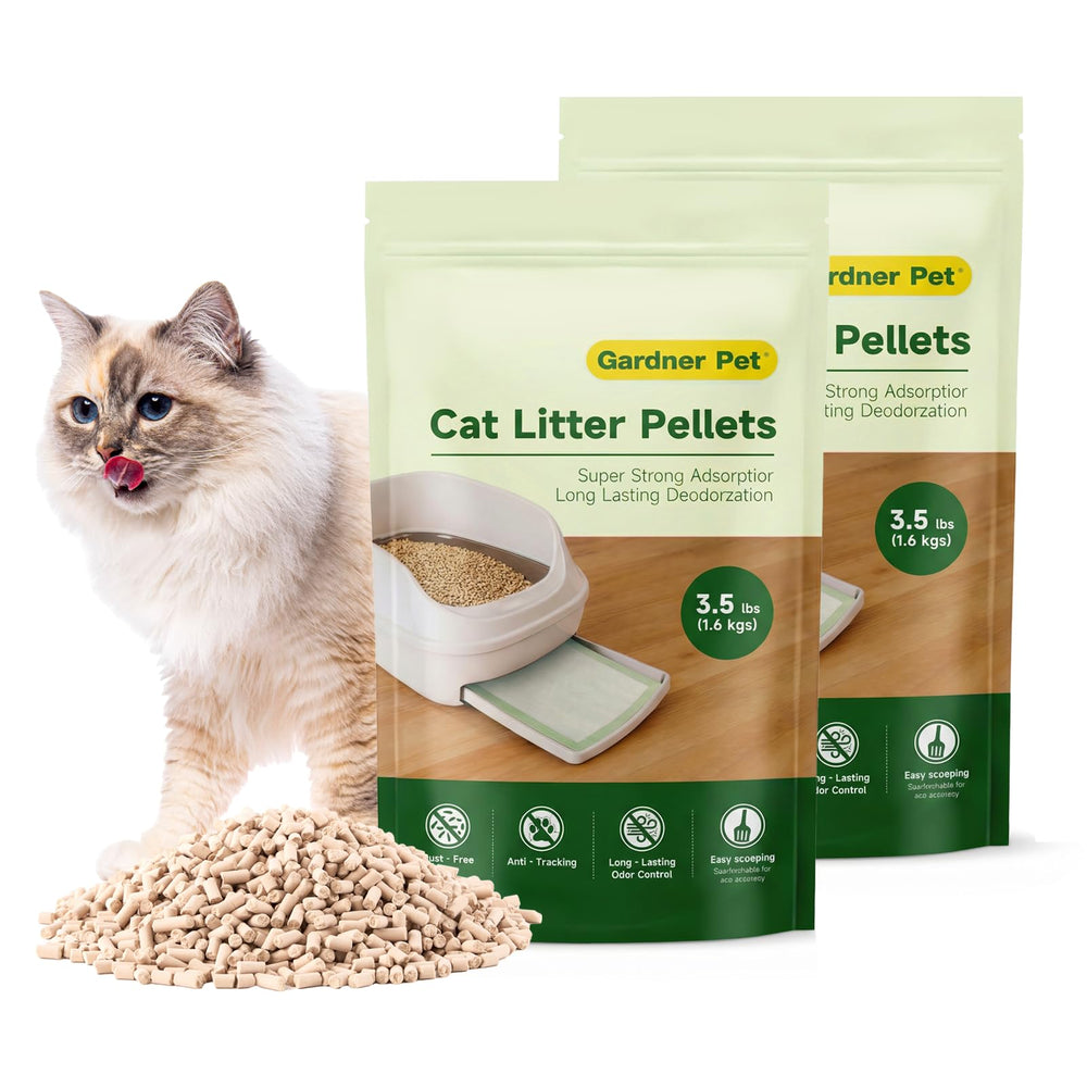 Gardner Pet granules-zeolite litière double couche, absorption efficace et contrôle des odeurs.