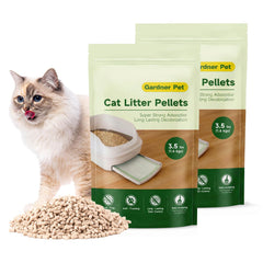 Gardner Pet granules-zeolite litière double couche, absorption efficace et contrôle des odeurs.