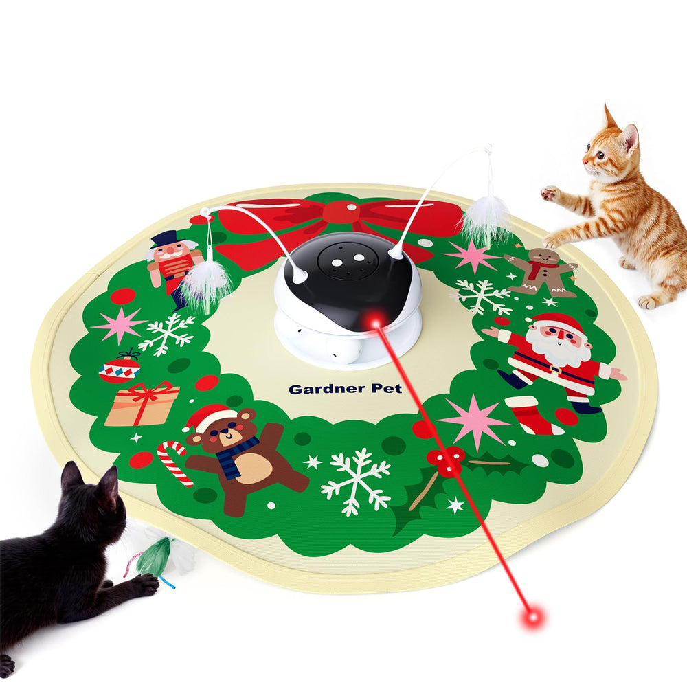 Gardner Pet Interactif plume mouvante pour stimuler la chasse et l'exercice des chats.