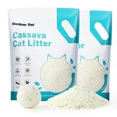Gardner Pet Cassava - contrôle d'odeurs efficace grâce aux granulés.