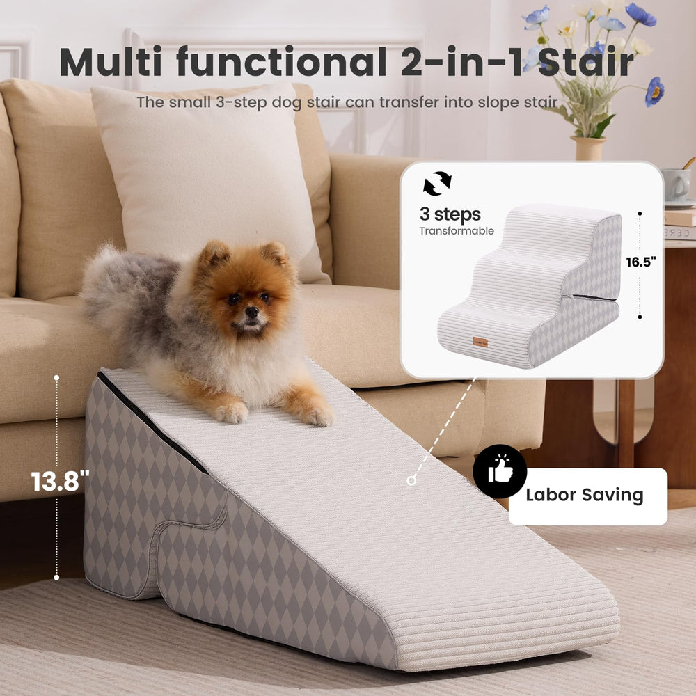 Gardner Pet rampe transformable petit chien offre montée et descente douces.