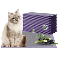 Gardner Pet tapis-litiere Breeze 16,9 x 11,4 pouces Violet, couverture complète