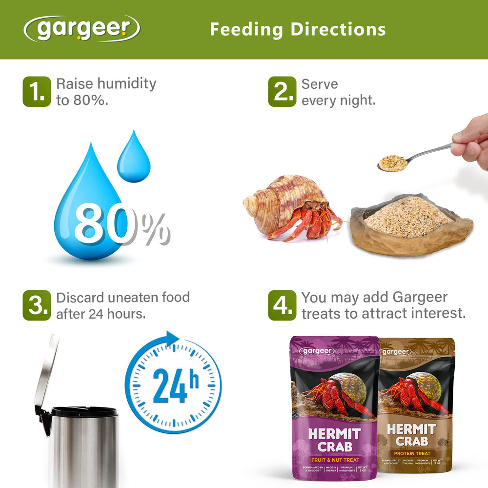 Ingrédients premium du régime Gargeer pour une nutrition équilibrée