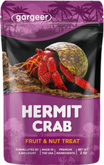 Emballage Gargeer Friandise Fruits et Noix pour Crabe Ermite, pratique pour nourrir.