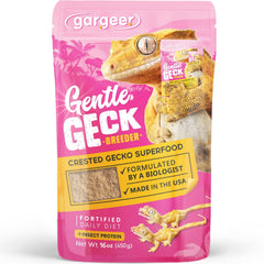 Poudre complète Gargeer pour gecko à crête, repas pratique et équilibré.