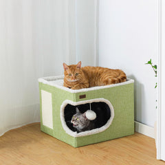 Garnpet grattoir-chat: divertissement et entretien des griffes.