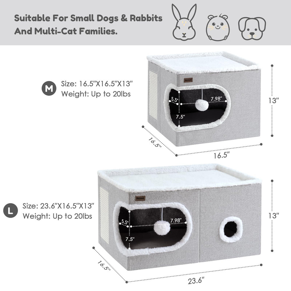 Lit Garnpet avec tapis à gratter intégré: stimule le jeu et la détente.