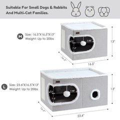 Lit Garnpet avec tapis à gratter intégré: stimule le jeu et la détente.