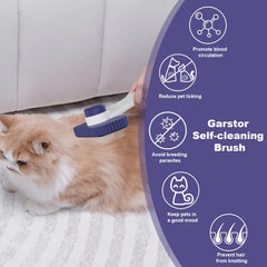 Garstor brosse chat nettoyage facile: libération des poils d'un geste
