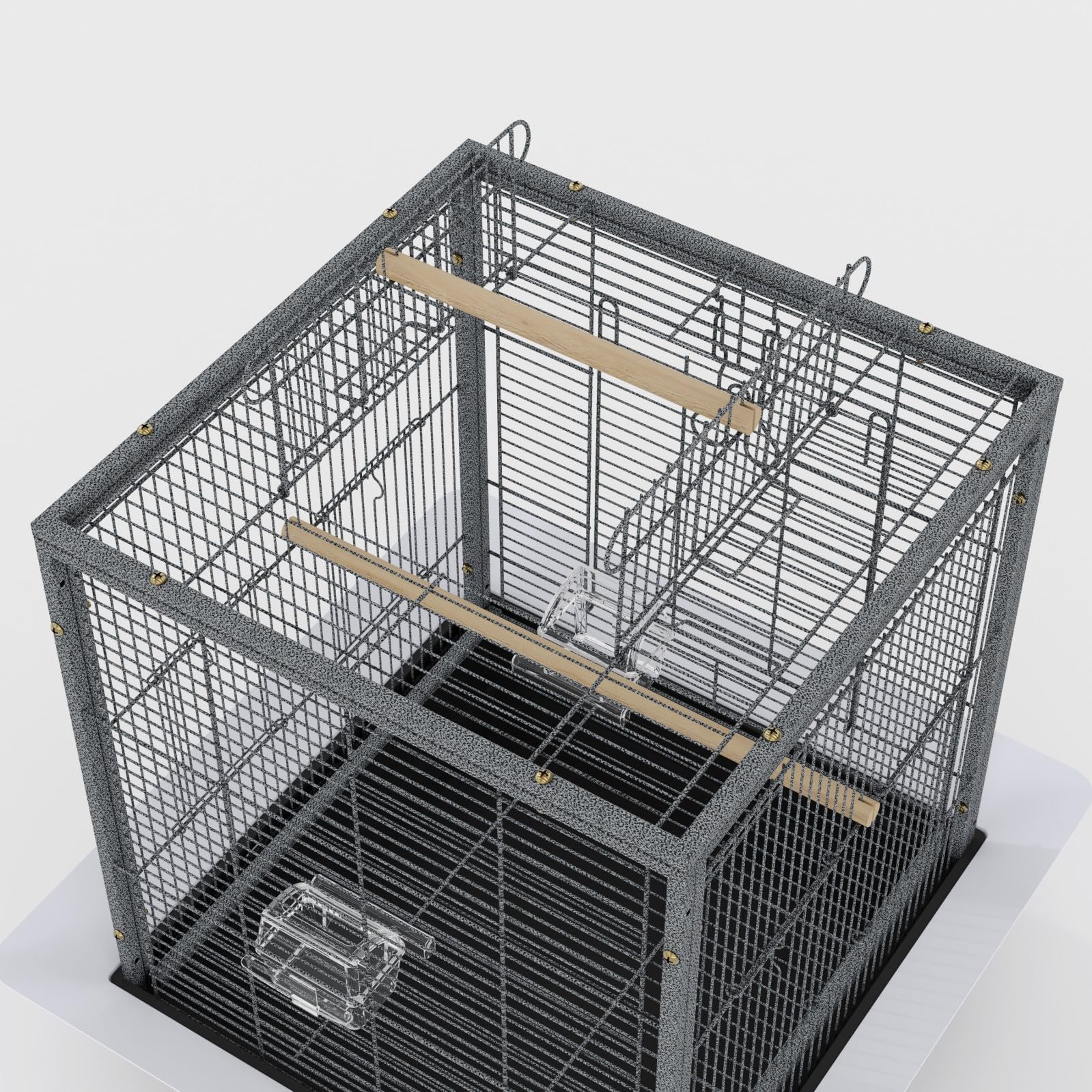 GarveeLife-bac-nettoyage-amovible-cage facilite le nettoyage quotidien
