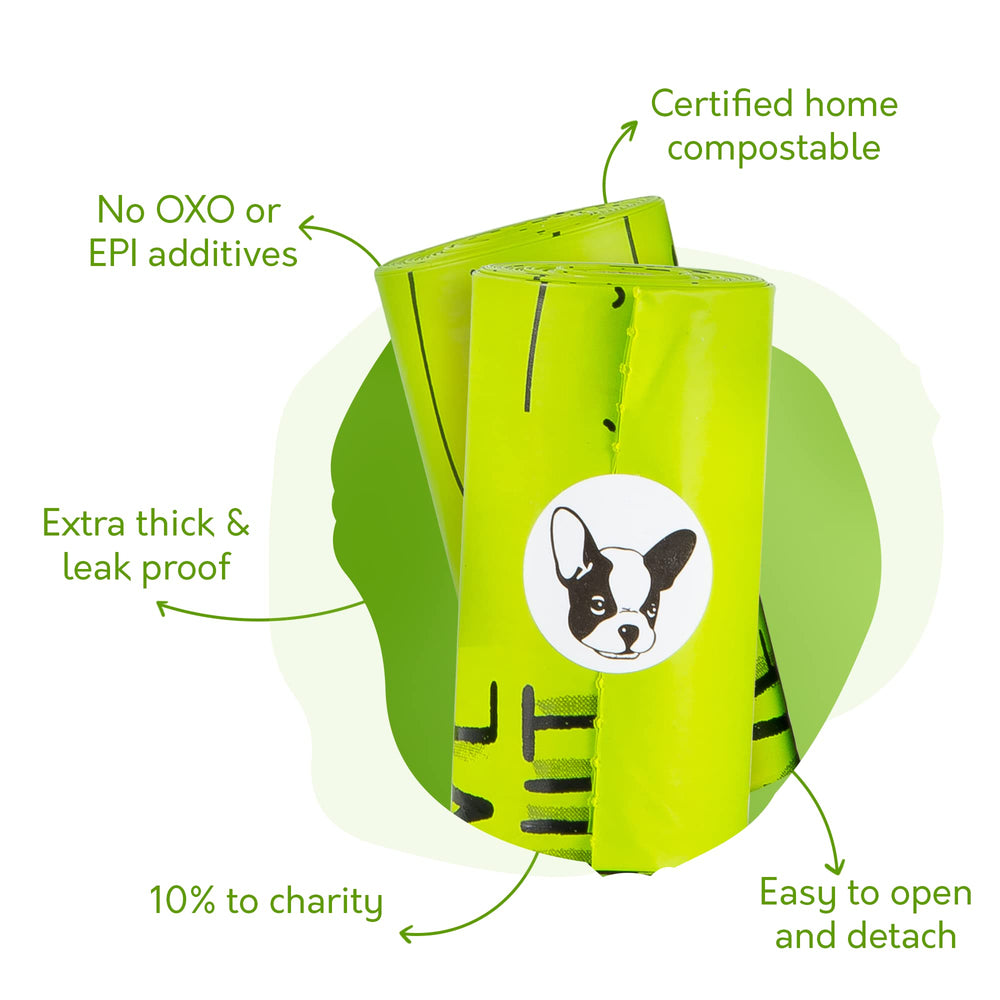 Sacs G.A.S crottes chien emballage carton recyclé et écologique.