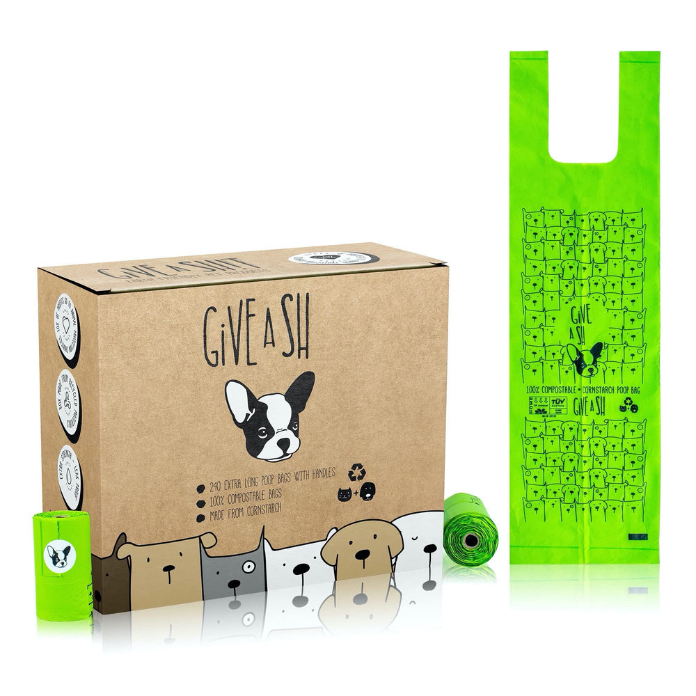 Sacs G.A.S pour chiens base plante et ouverture facile pour promenade.