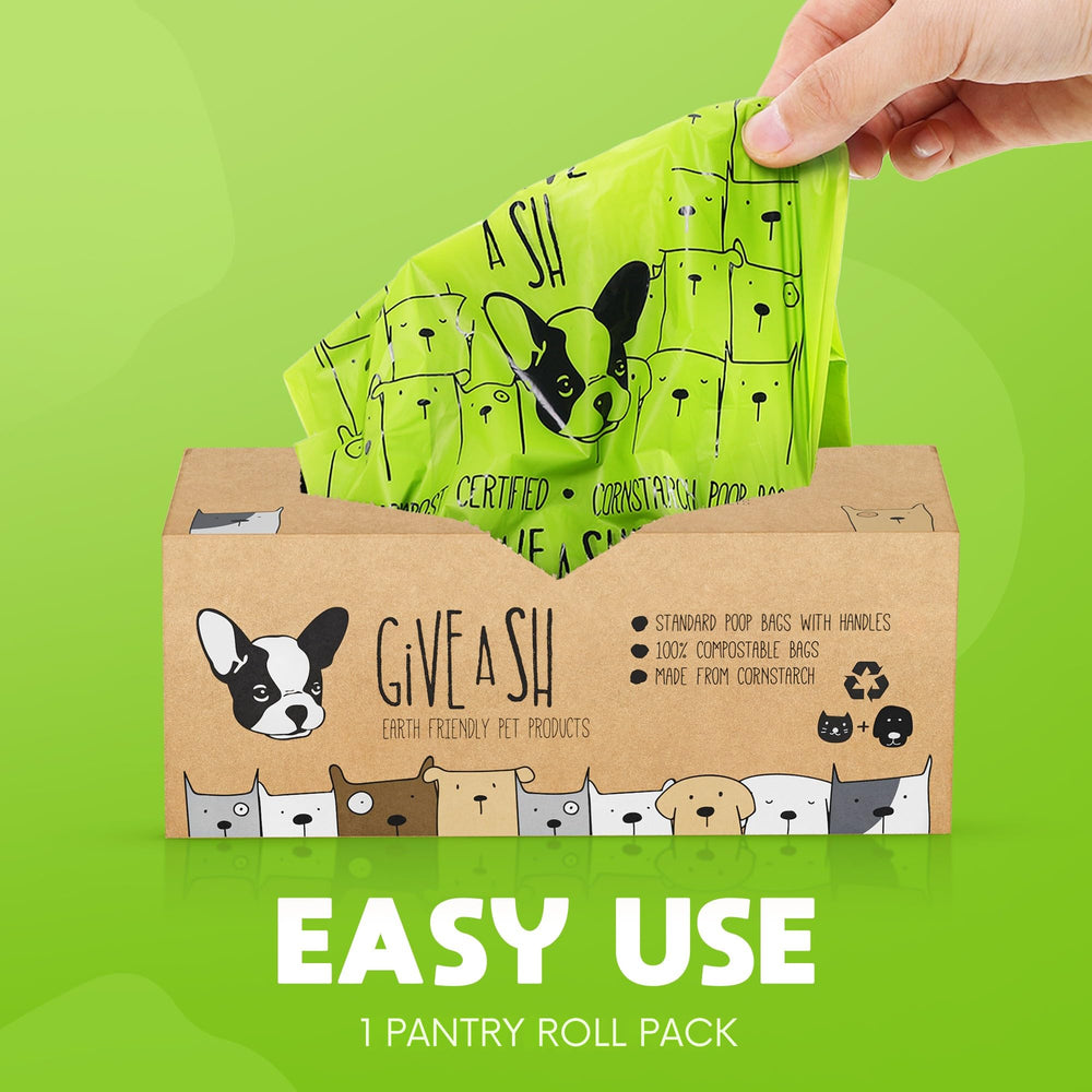 Sacs G.A.S déjections chien compostables certifiés ASTM D6400 et EN 13432.