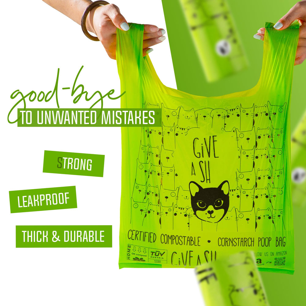G.A.S sacs-litière compostables – don de 10% à Soi Dog Foundation.