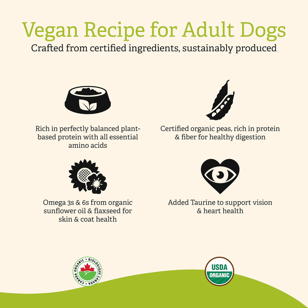 GATHER Endless Valley croquettes vegan, texture attrayante pour chiens sensibles.