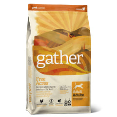 Sac Gather Free Acres, croquettes pour chien 6 lb, pratique et appétissante.