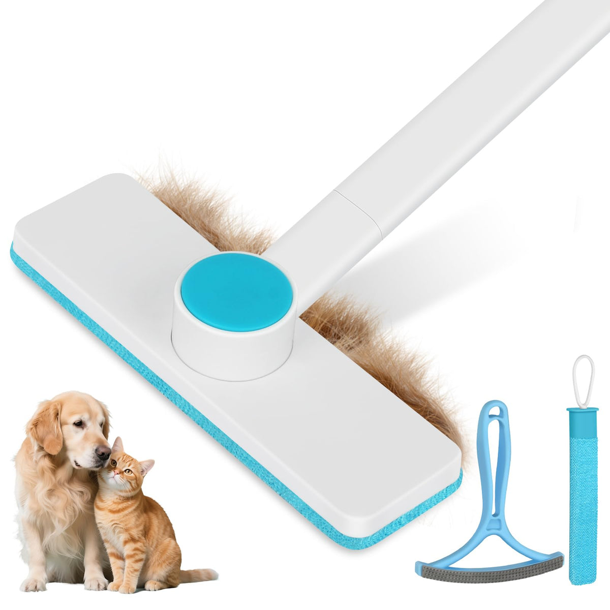 Gavag outil d’élimination des poils sur canapé, idéal pour chien et chat, salon plus propre