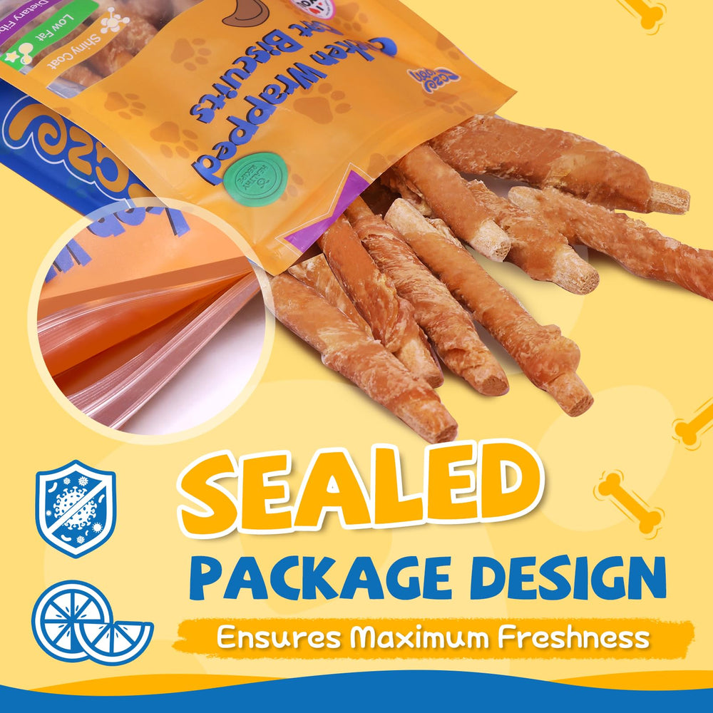 gazeupon biscuit avoine poulet pelage sain