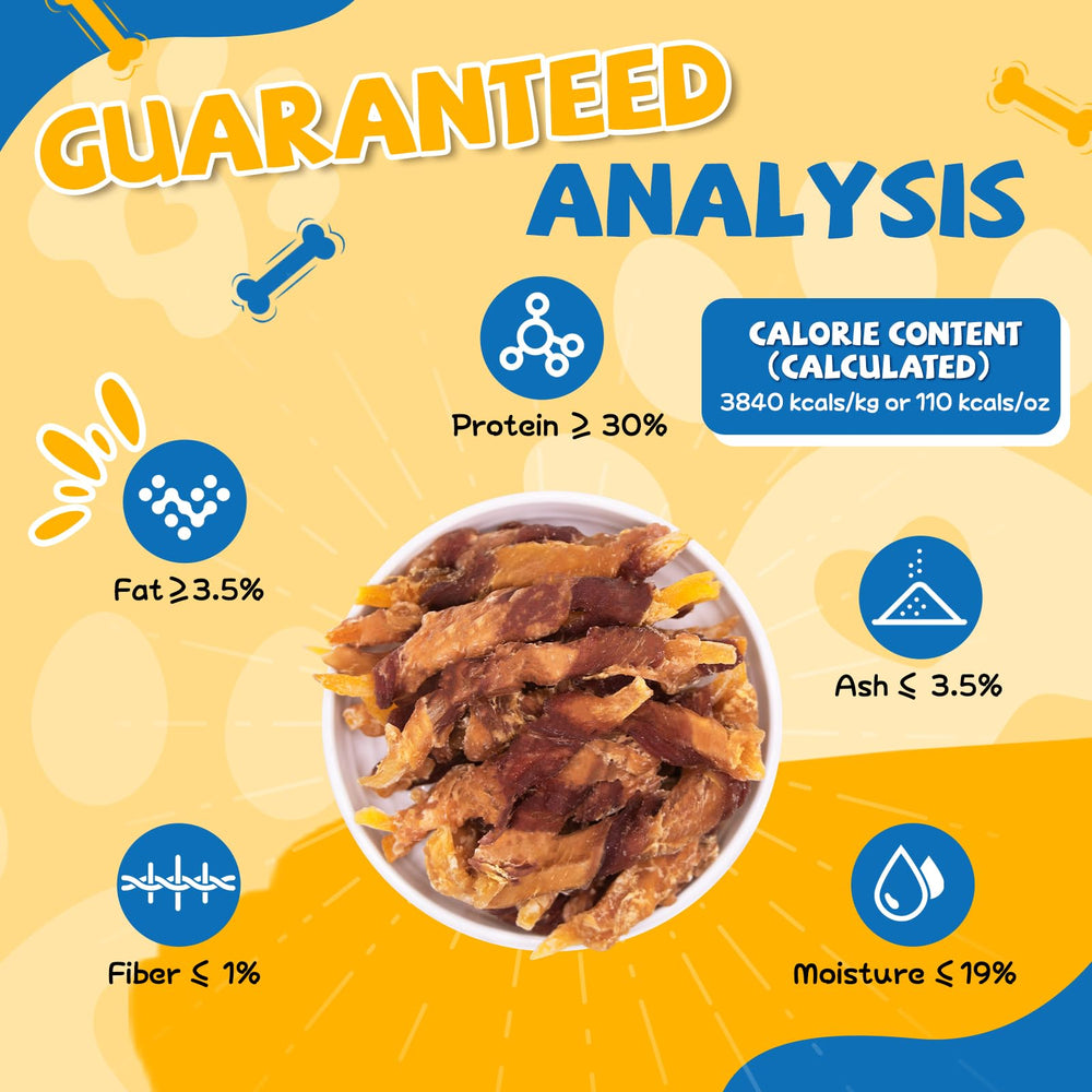 Usage en entraînement avec gazeupon friandises poulet-canard patate-douce.
