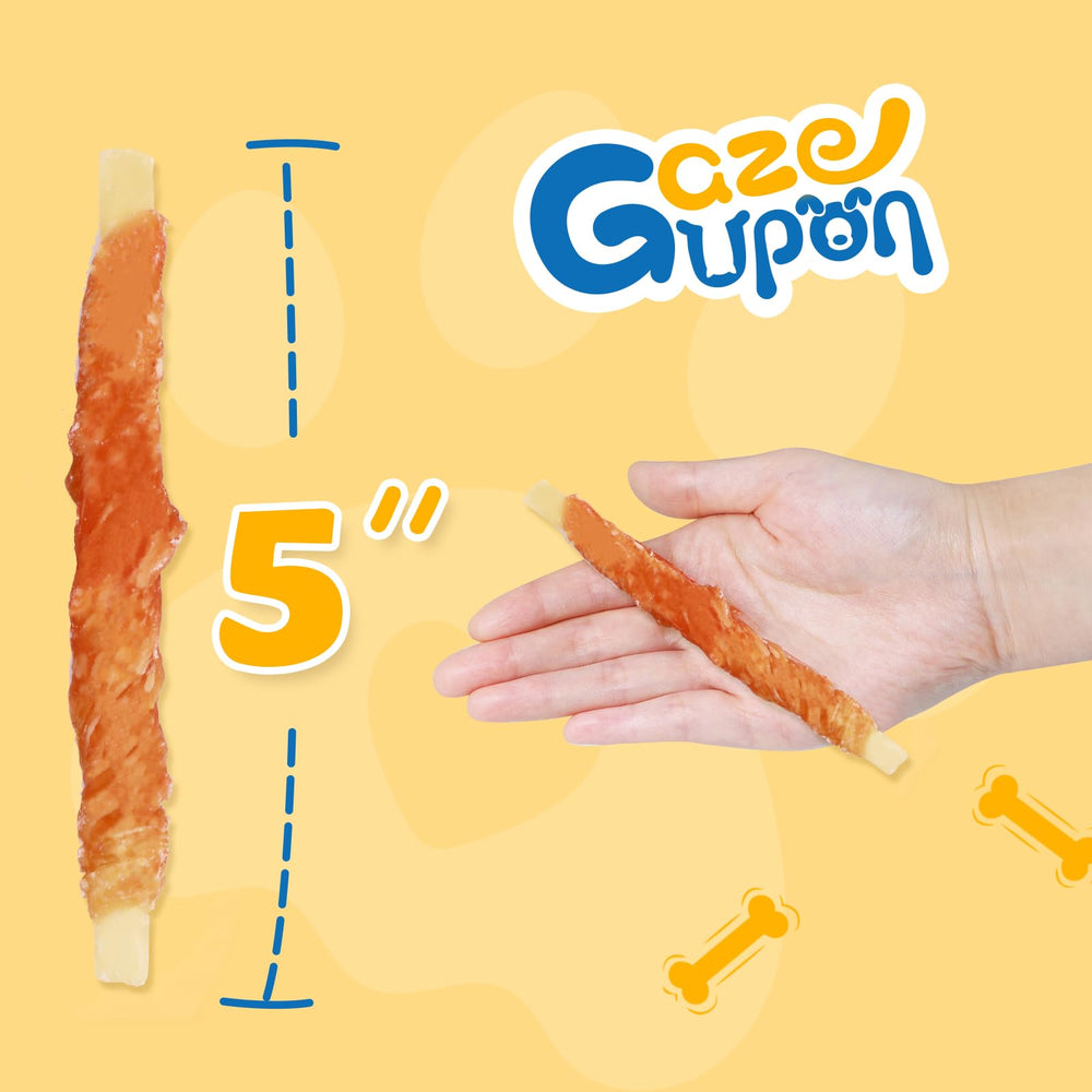 Friandises Gazeupon sans rawhide, alternative pratique et sûre.