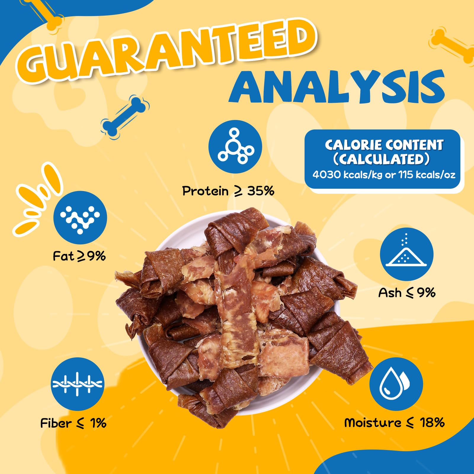 Gazeupon sans additifs : friandise naturelle sans conservateurs.