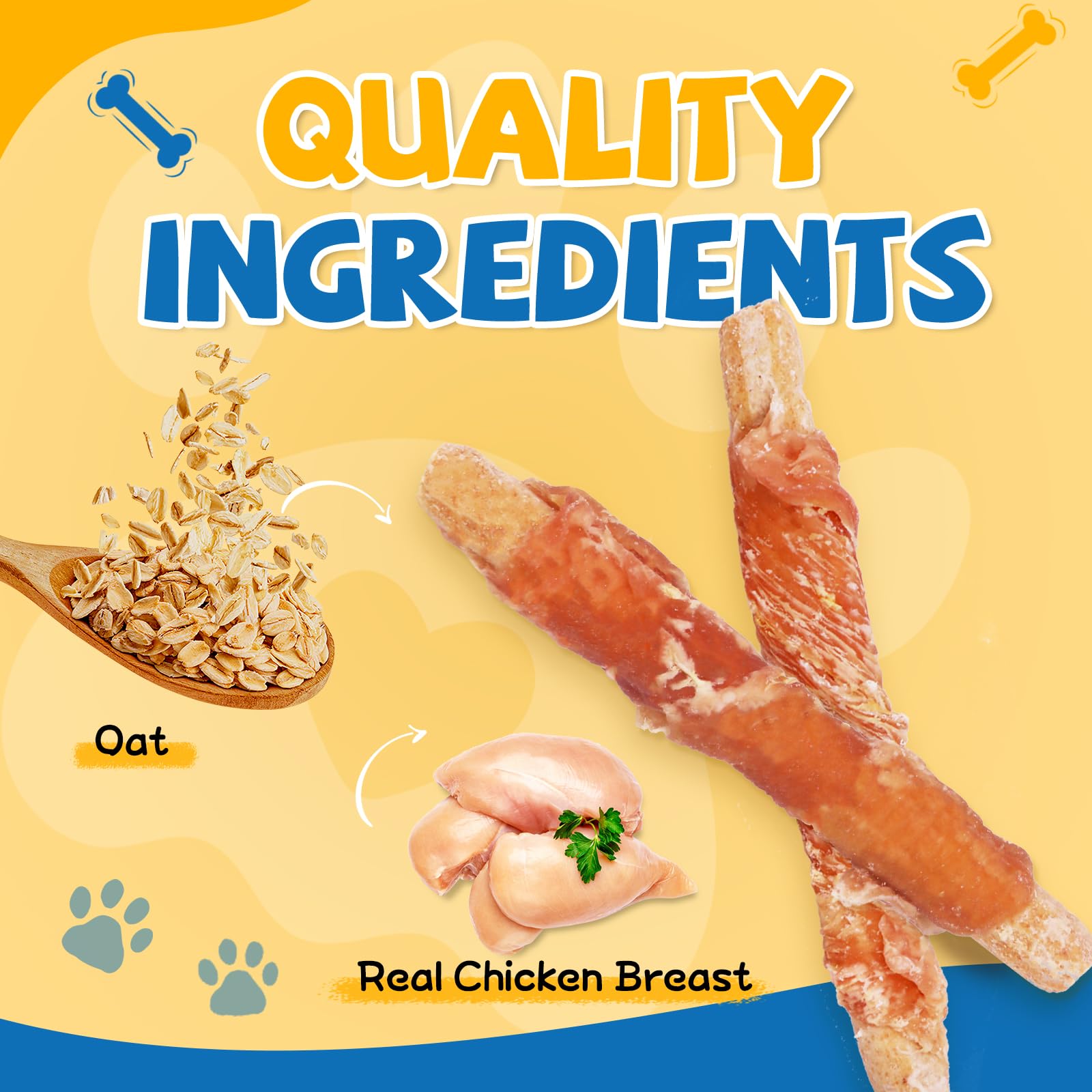 gazeupon snack chien entrainement — bouchée avoine et poulet