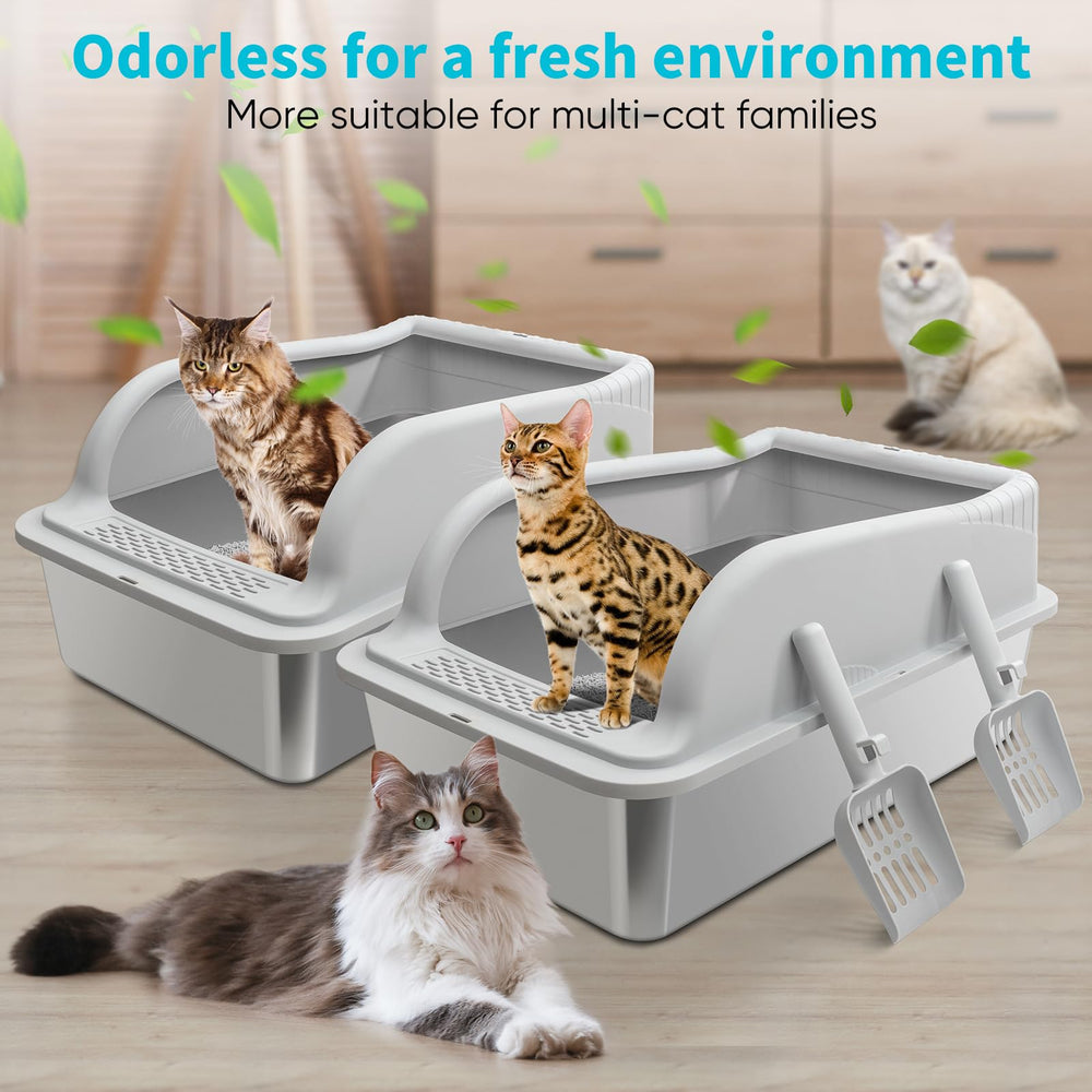 GazingMe capacité de 30 litres par boîte pour chats et familles actives.