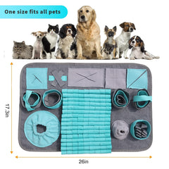 GDDGXXF Snuffle Mat surface interactive pour chien, stimulation et concentration accrues.