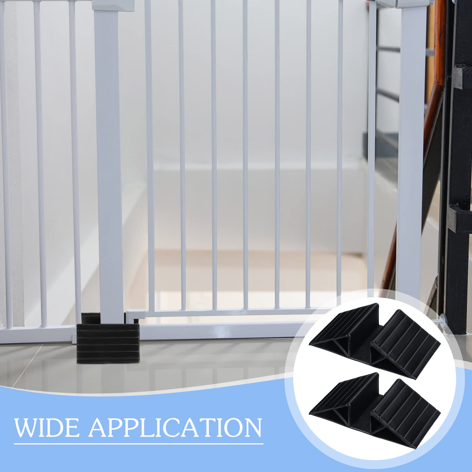 Geelin pieds pour barrière animale – usage intérieur sans outillage.
